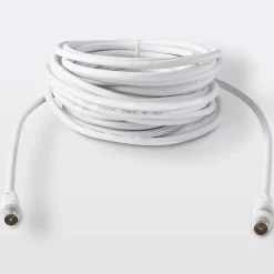 Câble coaxial Mâle / Mâle + adaptateur Mâle / Mâle Blyss, 10 m