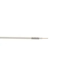 Câble coaxial RG6 19VATCA Blanc - 5 m