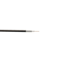 Câble coaxial SAT 19PATC Noir - 25 m