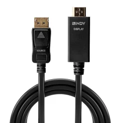 Câble DisplayPort vers HDMI 10.2Gbps 5m LINDY