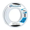 Câble domestique H05VV-F blanc 2,5mm² 10m - ELECTRALINE - 20607085J