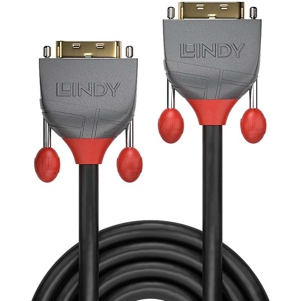 Câble DVI-D Dual Link Anthra Line 2m LINDY