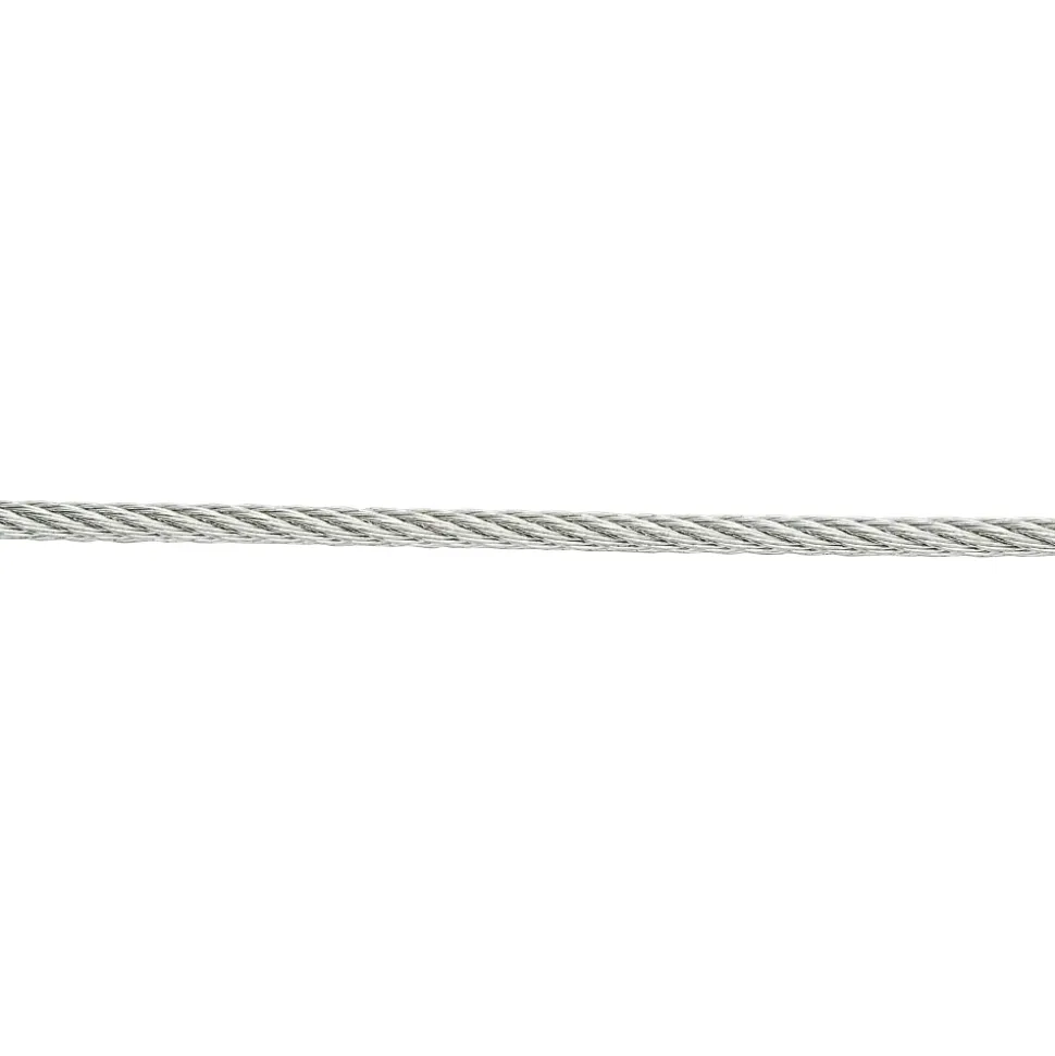 Câble en acier Diall ø2 mm, 20 m Argent