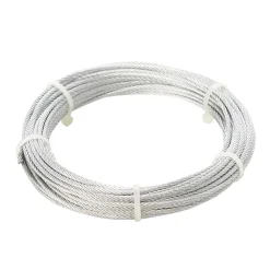 Câble en acier Diall ø1.5 mm, 10 m Argent