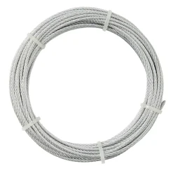 Câble en acier zingué Diall ø5 mm, 10 m
