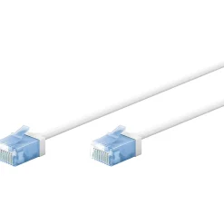 Câble Ethernet slim flexible Cat6a 15cm GOOBAY