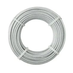 Câble gaine Diall ø4 mm x 20 m transparent