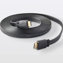 Câble HDMI Mâle / Mâle coudé 4K noir Blyss, 5 m