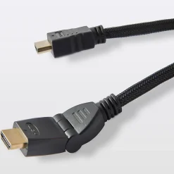 Câble HDMI Mâle / Mâle coudé 4K noir Blyss Or, 3 m
