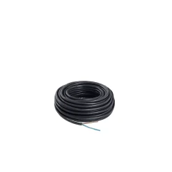 Câble électrique flexible H03VVH2F 2x0,75 mm² Noir - 10 m