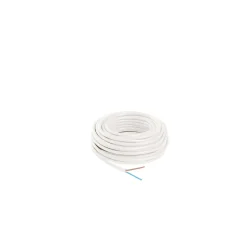 Câble électrique flexible H03VVH2F 2x0,75 mm² Blanc - 10 m
