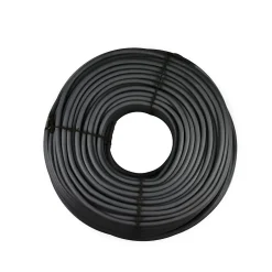 Câble électrique flexible H05VVF 3x1,5 mm² Noir - 50 m