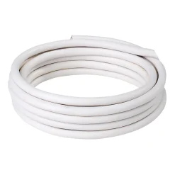Câble électrique flexible H05VVF 3x1,5 mm² Blanc - 25 m