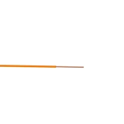 Câble électrique H07VU 1,5 mm² Orange - 5 m