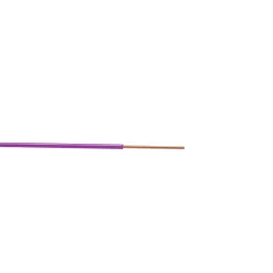 Câble électrique H07VU 1,5 mm² Violet - 5 m