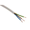 Câble électrique H05VV-F 3G1mm² blanc - 5m - Zenitech