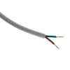 Câble électrique H05VV-F 2x1,5mm² gris - 50m - Zenitech