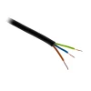 Câble électrique U1000 R2V 3G6mm² noir 100m Zenitech