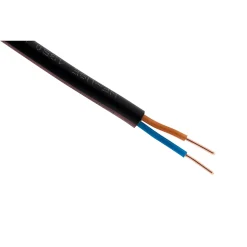 Câble électrique U1000 R2V 2x1,5mm² noir 100m Zenitech