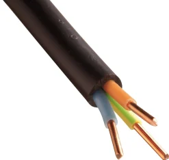 Câble électrique U1000R2V 3X2,5 mm² couronne 50 m