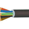 Câble électrique U1000R2V 5x2,5 mm² Nexans vendu au mètre linéaire