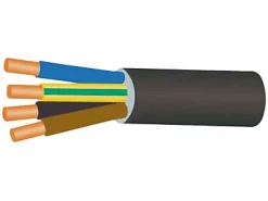 Câble électrique U1000R2V 4x2,5 mm² Nexans - 100 m vendu au mètre linéaire