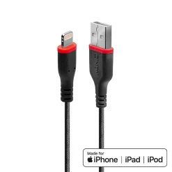 Câble Lightning USB haute résistance 2m LINDY