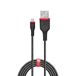 Câble Lightning USB haute résistance 2m LINDY