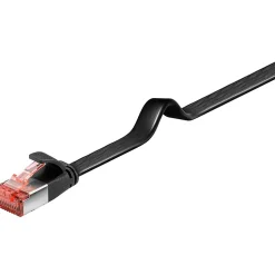 Câble RJ45 Cat6 plat blindé 50cm GOOBAY
