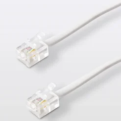 Câble RJ11 Mâle / Mâle blanc Blyss, 5 m