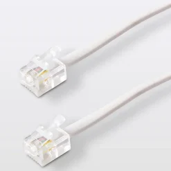 Câble RJ11 Mâle / Mâle blanc Blyss, 10 m