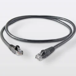 Câble RJ45 Mâle / Mâle Catégorie 5E noir Blyss, 1 m