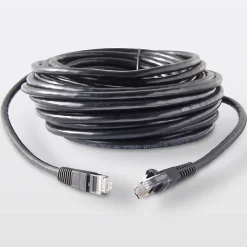 Câble RJ45 Mâle / Mâle Catégorie 5E noir Blyss, 10 m