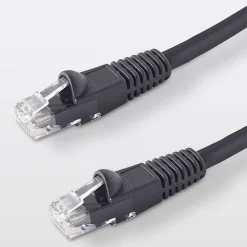 Câble RJ45 Mâle / Mâle Catégorie 5E noir Blyss, 10 m