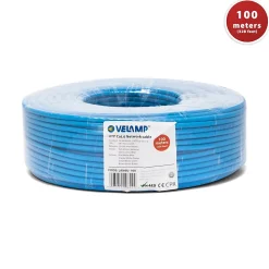 Câble réseau CAT6 UTP 100mt en bobine, certifié CPR