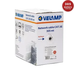 Câble réseau CAT5E UTP 305mt en Pull box. Certifié CPR