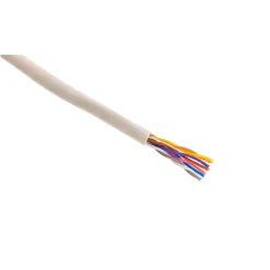 Câble téléphone PTT 298 4 paires 0,6mm² ivoire 5m Zenitech