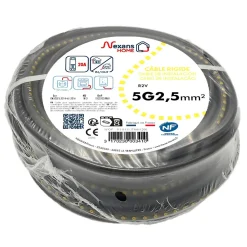 Câble U-1000 R2V 5G 2.5C 50 m Nexans