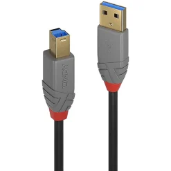 Câble USB 3.2 AB 5Gbps An 3 mètres LINDY