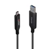 Câble USB 3.2 Gen1 hybride 5Gbps 25m LINDY