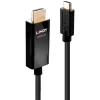 Câble USB-C - HDMI 4K60 1 mètre LINDY