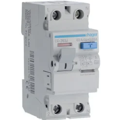 Cd263j Hager Interrupteur Différentiel 63a Type A 30ma Bipolaire - Bornes Alignées