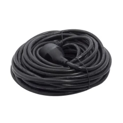 CHACON Prolongateur HO5VVF 3 x 1,5 mm2 20 m - Noir