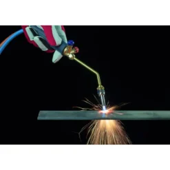 Chalumeau BI Gaz 110 Bar Oxygène/ Propane Avec 2 pointes Kit complet OXYKIT 555K KEMPER