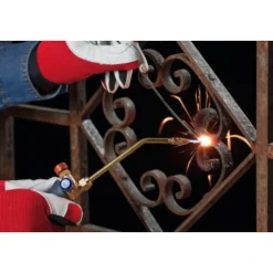 Chalumeau BI Gaz 110 Bar Oxygène/ Propane Avec 2 pointes Kit complet OXYKIT 555K KEMPER