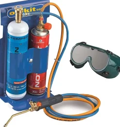 Chalumeau BI GAZ professionnel Oxygène Butane/Propane Soudure Découpe métal