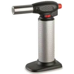 Chalumeau de cuisine Professionnel à gaz Torche gaz rechargeable Utilisation 360 degrés Allumage piezo KEMPER