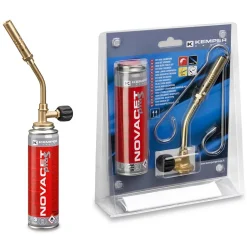 Chalumeau de plombier à gaz + Bouteille Propane 2100-C Soudures Fines 360 degrés 2100-C KEMPER