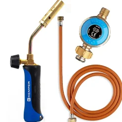 Chalumeau de soudure + Détendeur Propane + Tuyau gaz 1.5 m KEMPER