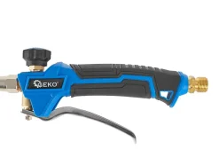 Chalumeau gaz Charpentier 60mm PROFI - 70 cm Tuyau 5 m Réducteur Inclus